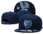 Grizzlies Team Logo Navy Adjustable Hat GS,baseball caps,new era cap wholesale,wholesale hats